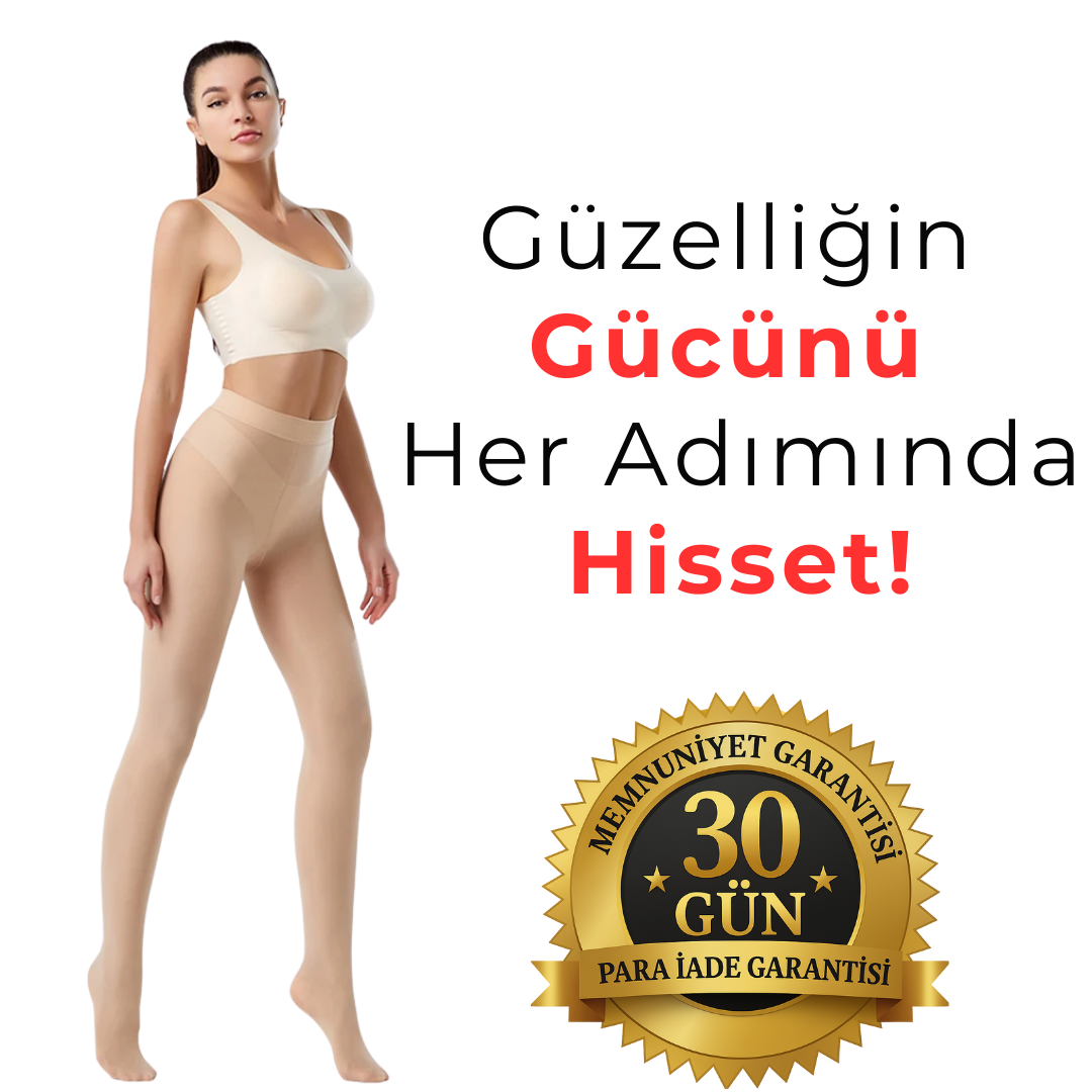 Zendi™ Yırtılmaz Selülit Giderici Külotlu Çorap